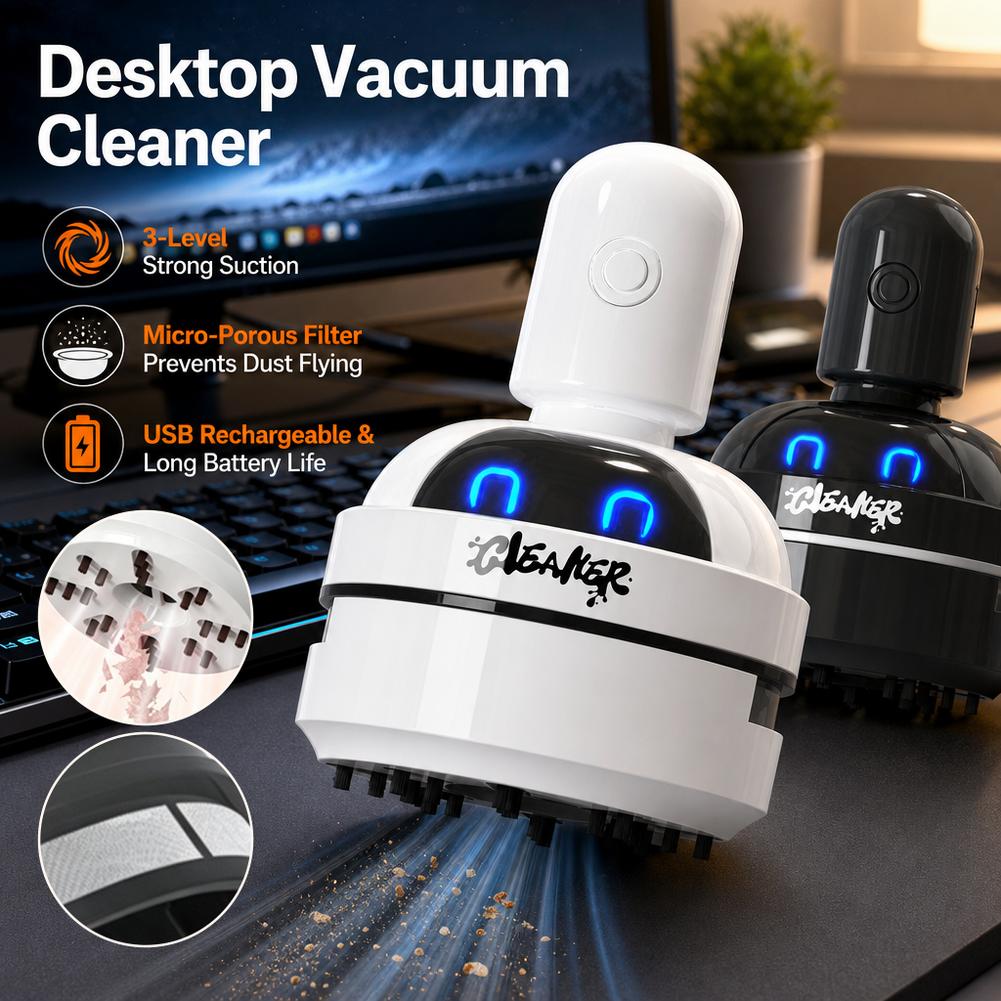 Desktop Vacuum Cleaner USB Rec - Mini Desktop Vacuum Cleaner For Eraser Dust review and price